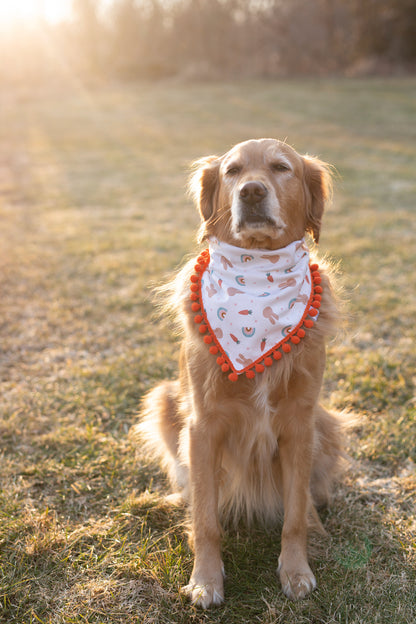 Easter Dog Bandana - Maple