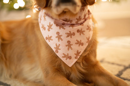 Pink gingerbread man