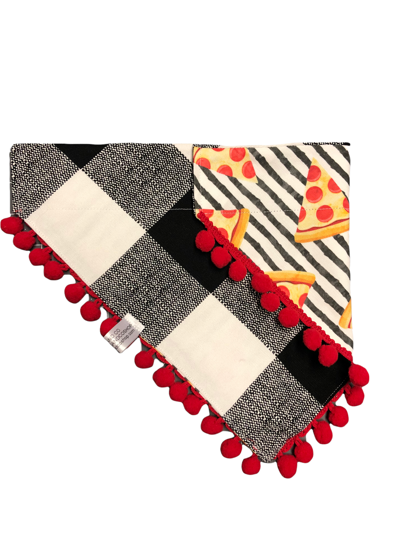 Pizza dog bandana