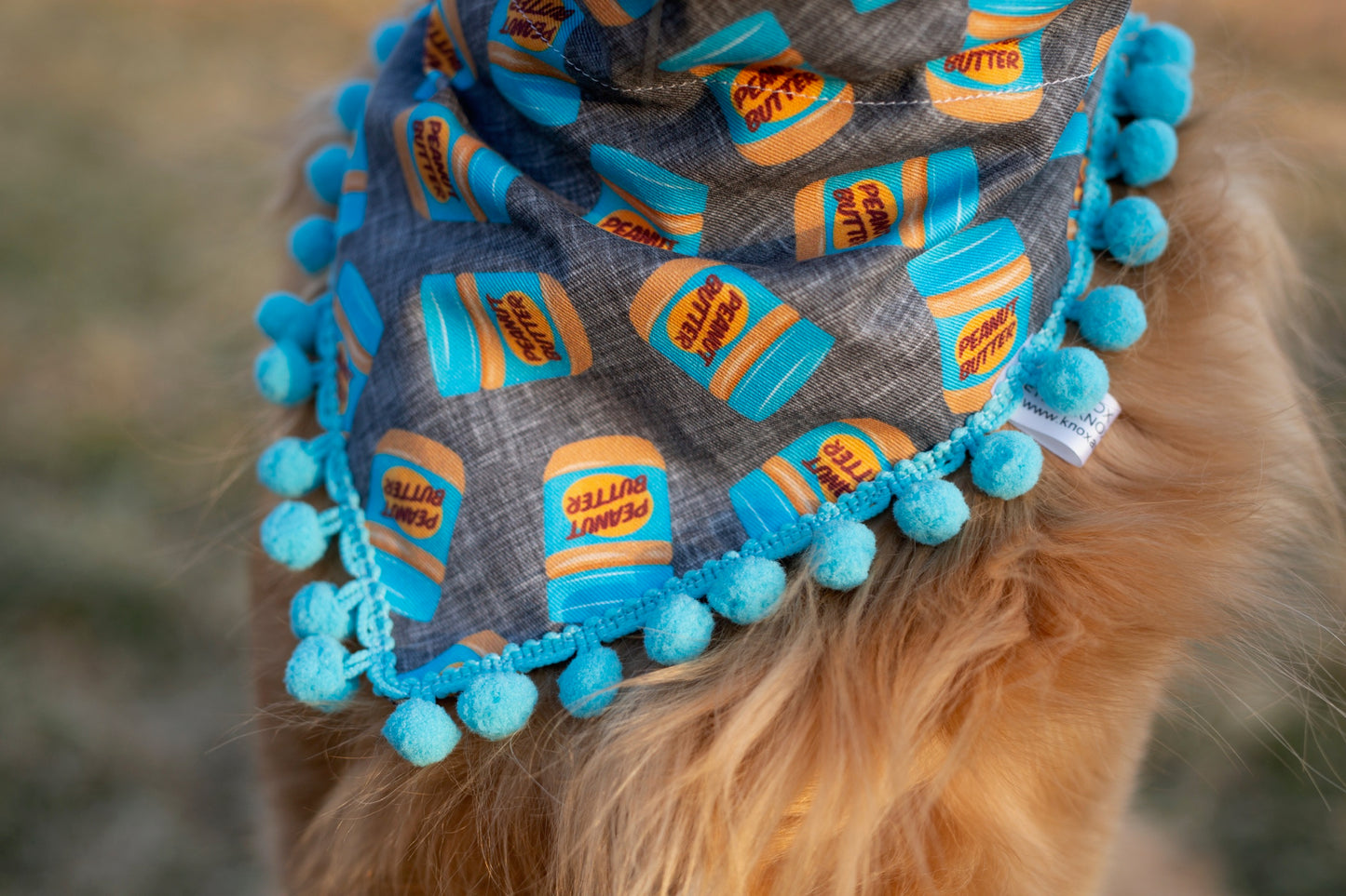 Peanut Butter Dog Bandana
