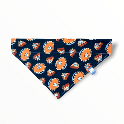 Thanksgiving reversible dog bandana